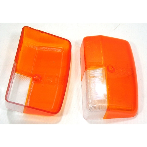 Front plastic indicator lights for APE MP P501 P601 P601V 220 1978 1983 ro 180004 180021
