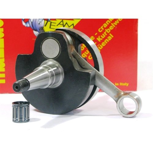 Albero motore MAZZUCCHELLI AMT 162 anticipato per VESPA PX 125 150 GTR SPRINT SUPER Corsa 57 mm Cuscinetto 25 Biella int 105 mm