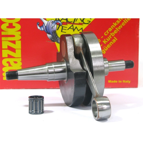 Albero motore MAZZUCCHELLI AMT 162 anticipato per VESPA PX 125 150 GTR SPRINT SUPER Corsa 57 mm Cuscinetto 25 Biella int 105 mm