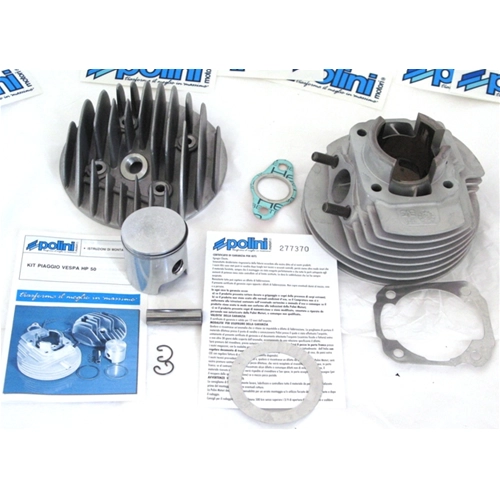 Kit cylindre en aluminium POLINI de 47 mm de diamètre pour VESPA 50 CV