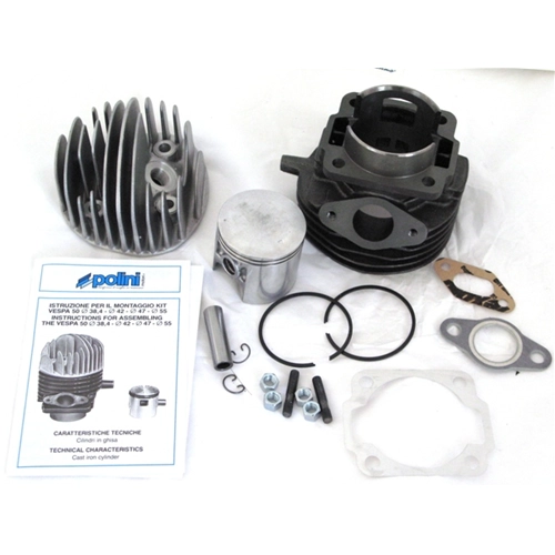 POLINI CYLINDER KIT 140.0058 Ø 57.5 mm. VESPA 50 RL SPECIAL - PK 50 S - 50 XL-RUSH 140.0058