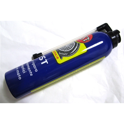 Inflador y reparador de neumáticos y llantas, botella de 300 ml, para todas las Vespas.