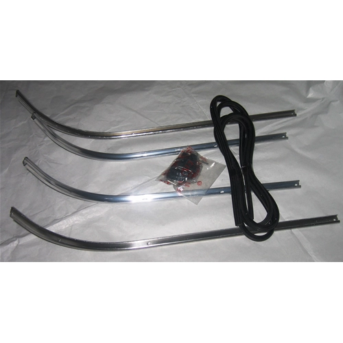 Komplettes Trittbrettleisten-Set für VESPA PK S 50 PK 125 ro 154669