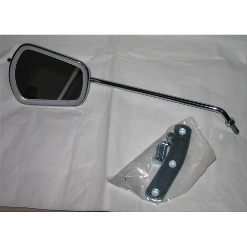 Rétroviseur rectangulaire avec support pour VESPA 50 90 125 SS GT RALLY