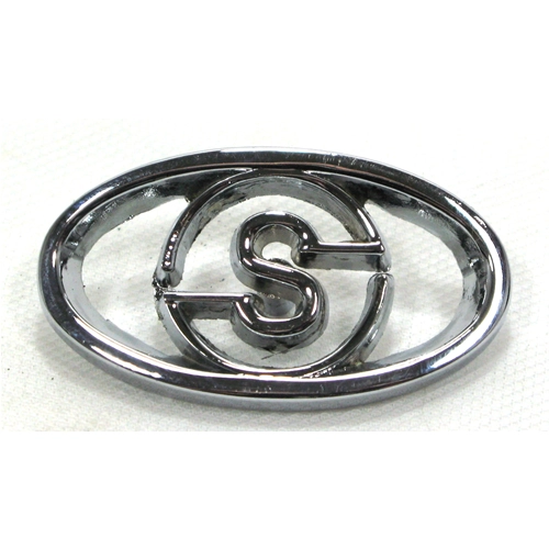 INNOCENTI "S" front badge shield emblem for LAMBRETTA