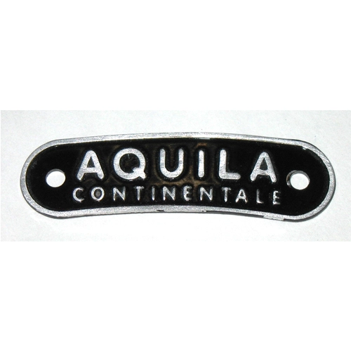 Plaque Continental Eagle complète pour selle VESPA 50 125 150 PX SPRINT GL GTR TS VBA VBB VNB