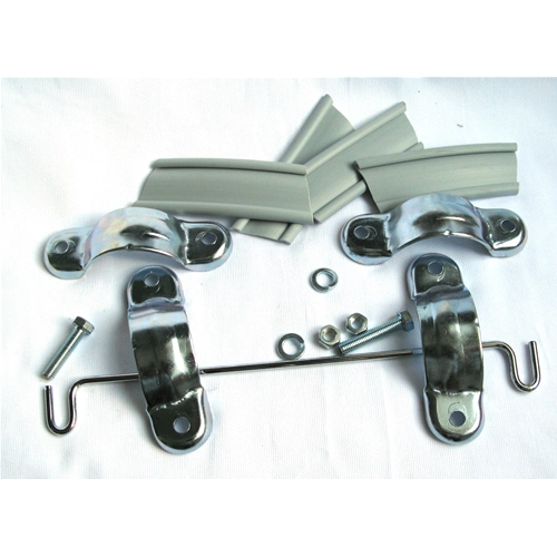 Bracket clamps for attaching mirrors or windshields to the handlebars for VESPA GS VB1T BBA VNB VBB V98T V1T V15T V30T V33T VU1T VM VN VU1T VL PIAGGIO mopeds