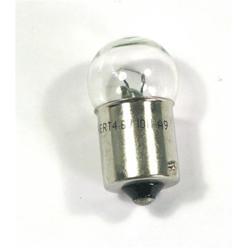Bombilla esférica HERT R10W BA15S de 6 voltios y 10 W con casquillo BA15S para matrícula y faro delantero VESPA 50 90 NLR SPECIAL ET3 PRIMAVERA, unipolar G18.5