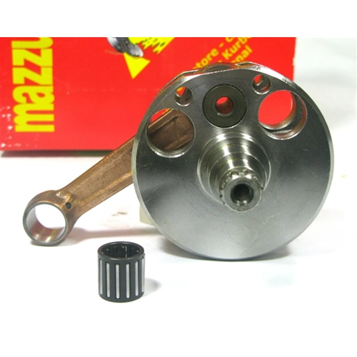 Albero motore MAZZUCCHELLI AMT 076 per LAMBRETTA 175 FLI TV terza serie Corsa 58 mm biella interasse 116 mm