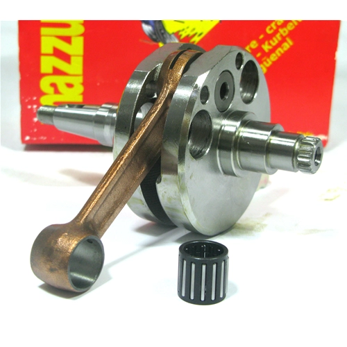 Albero motore MAZZUCCHELLI AMT 076 per LAMBRETTA 175 FLI TV terza serie Corsa 58 mm biella interasse 116 mm