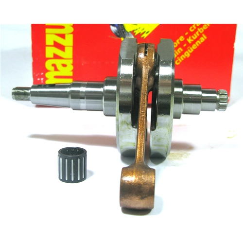 Albero motore MAZZUCCHELLI AMT 076 per LAMBRETTA 175 FLI TV terza serie Corsa 58 mm biella interasse 116 mm