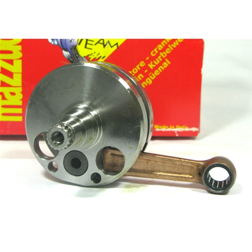 Albero motore MAZZUCCHELLI AMT 076 per LAMBRETTA 175 FLI TV terza serie Corsa 58 mm biella interasse 116 mm
