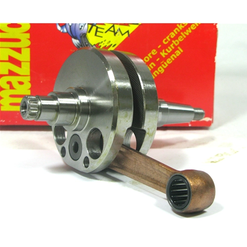 Albero motore MAZZUCCHELLI AMT 076 per LAMBRETTA 175 FLI TV terza serie Corsa 58 mm biella interasse 116 mm