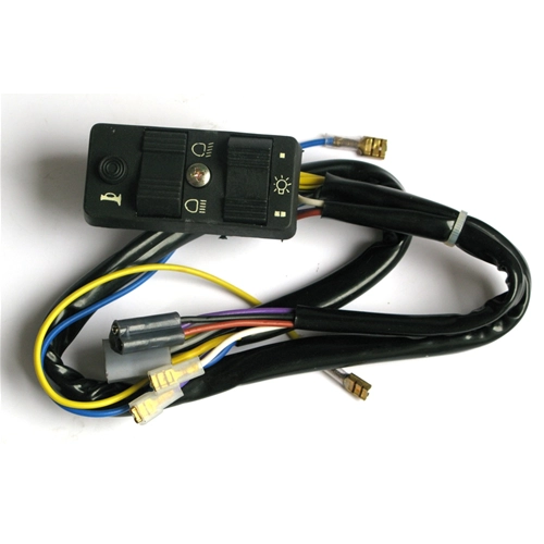Interruptor de luz derecho original Piaggio para VESPA PX 125 T5 de 1985, número de pieza 2336215.