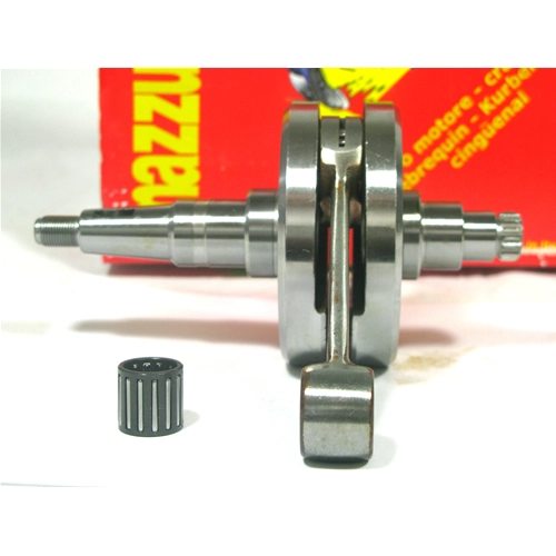Albero motore MAZZUCCHELLI AMT 074 per LAMBRETTA 125 150 2T S SX Corsa 58 mm biella interasse 107 mm