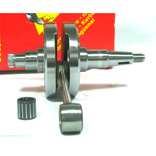 Albero motore MAZZUCCHELLI AMT 074 per LAMBRETTA 125 150 2T S SX Corsa 58 mm biella interasse 107 mm