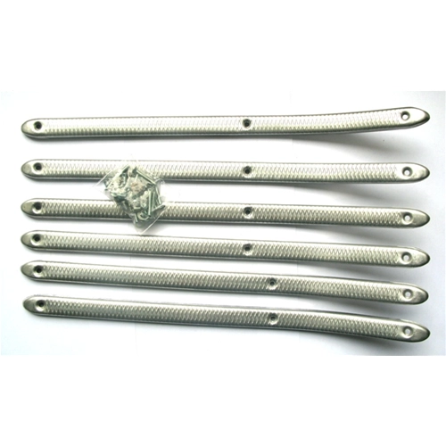 Jeu de baguettes de plancher en aluminium pour LAMBRETTA LI 125