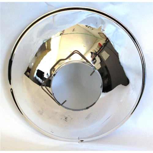 Faro delantero de 130 mm de diámetro sin orificio para VESPA y LAMBRETTA