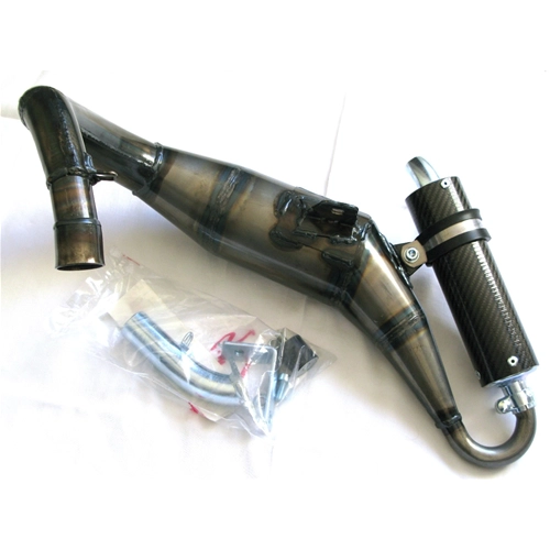 Silencieux d'échappement SIMONINI à expansion en carbone pour VESPA PK 50 125 XL RUSH NV