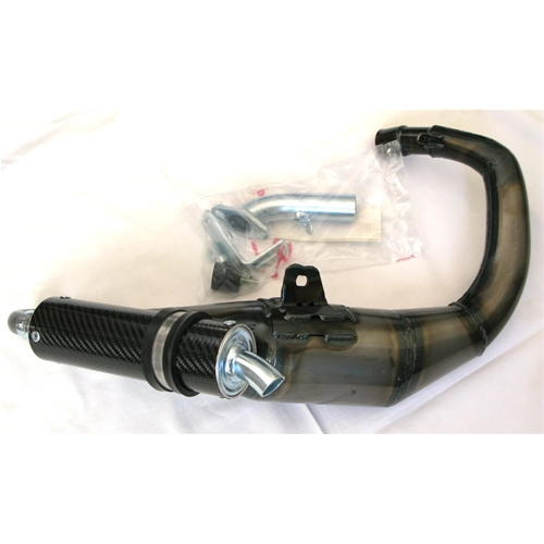 Silencieux d'échappement SIMONINI à expansion en carbone pour VESPA PK 50 125 XL RUSH NV