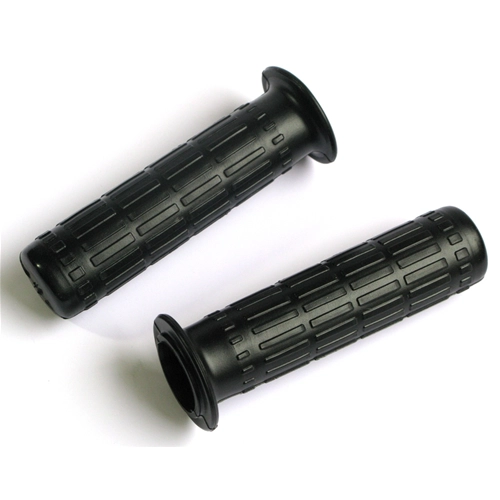 Black GRIPS for LAMBRETTA J 50 diameter 14 mm.