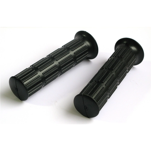 Pair of black grips for VESPA 80 125 150 200 SPRINT TS RALLY PX PE ro 141923
