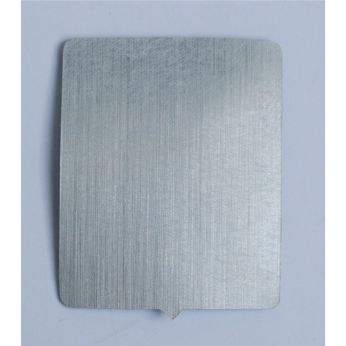 Escudo con emblema de resina sobre lámina de aluminio para VESPA