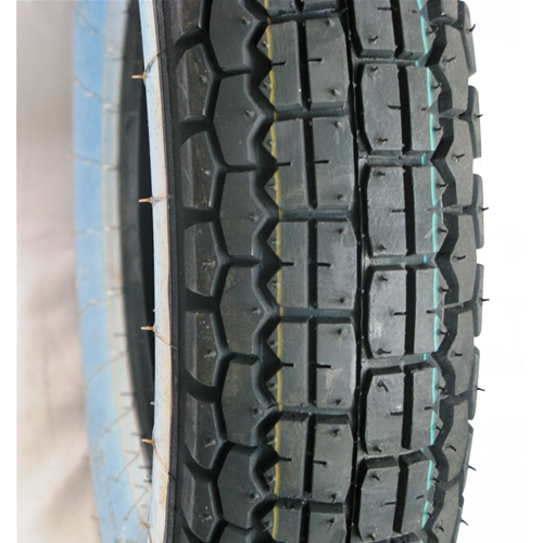 Neumático MITAS SAVA de banda blanca 3.50 8" 46J TT B13 para VESPA APE y LAMBRETTA