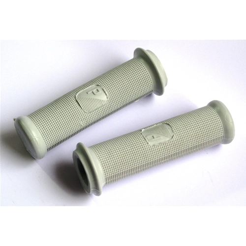 Pair of grey dotted grips diameter 24 mm for VESPA 50 NL 90 SS 125 VNB1T VNB2T VNA1T VNA2T VMA1T 150 VL3T Italian product ro 028151