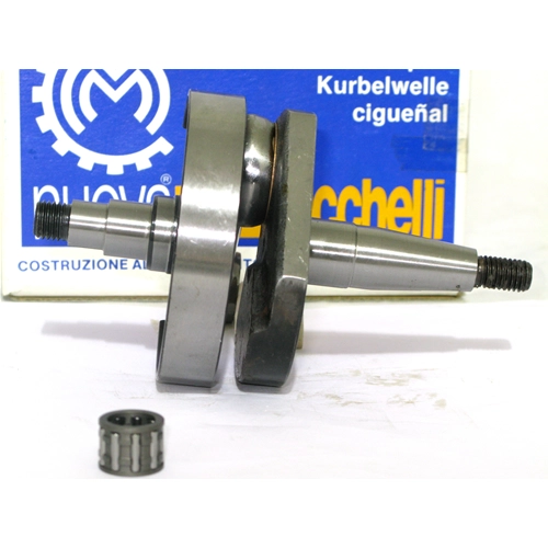 Cigüeñal avanzado MAZZUCCHELLI AMT 158DA para VESPA 50 PK NLR SPECIAL S de combustible dual, cono de 19 mm