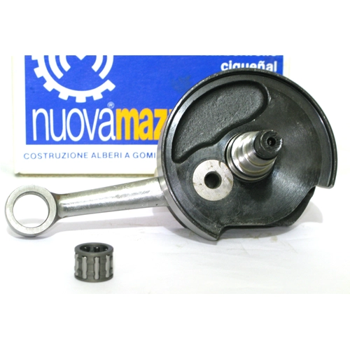Cigüeñal avanzado MAZZUCCHELLI AMT 158DA para VESPA 50 PK NLR SPECIAL S de combustible dual, cono de 19 mm