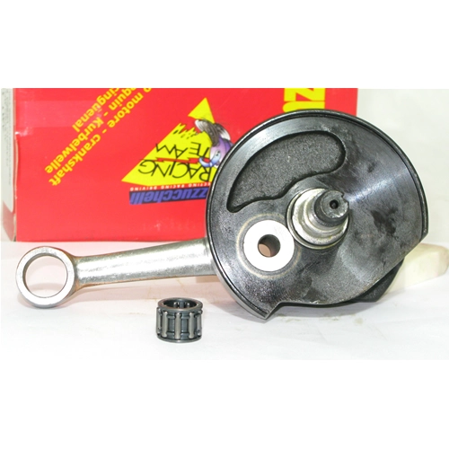Albero Motore Anticipato MAZZUCCHELLI AMT 158 per VESPA 50 PK N L R SPECIAL S corsa 43 mm cono 19 mm biella interasse 87 mm