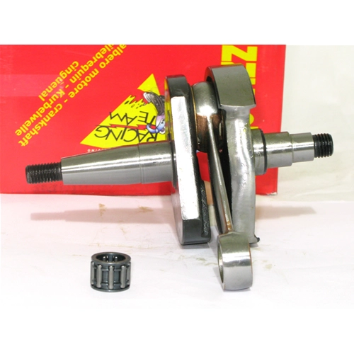 Albero Motore Anticipato MAZZUCCHELLI AMT 158 per VESPA 50 PK N L R SPECIAL S corsa 43 mm cono 19 mm biella interasse 87 mm