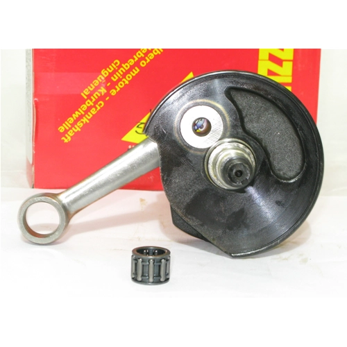Albero Motore Anticipato MAZZUCCHELLI AMT 158 per VESPA 50 PK N L R SPECIAL S corsa 43 mm cono 19 mm biella interasse 87 mm