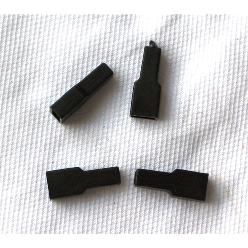 Lot de 10 cosses femelles Faston de protection isolante, diamètre 4,8 mm, pour Vespa Ape, Lambretta, Ciao Si Bravo, Boxer (prise de contact pour connecteurs, prises et interrupteurs des systèmes électriques, réf. 60008538).