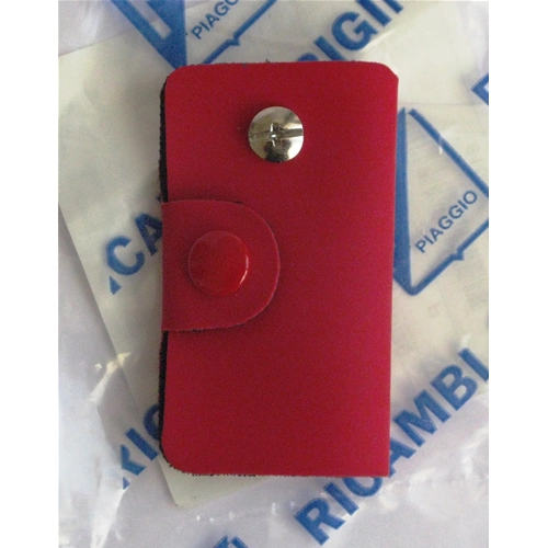 Vintage roter Schlüsselanhänger für VESPA 50 80 90 125 150 160 180 200, Original PIAGGIO