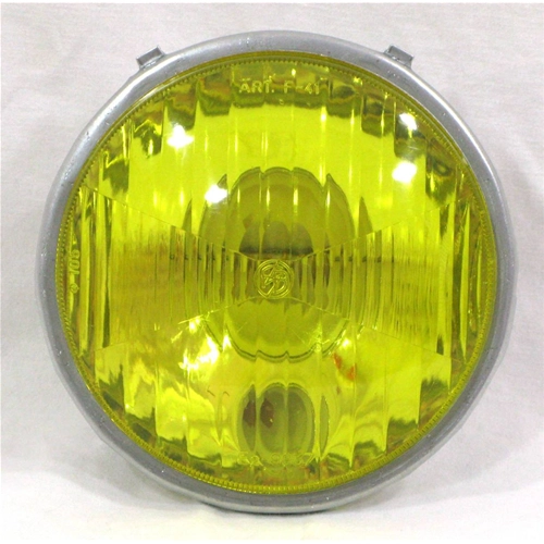 Bloc optique avant jaune pour Vespa 90 (à partir de 1963) et Vespa 50 SS (à partir de 1963)