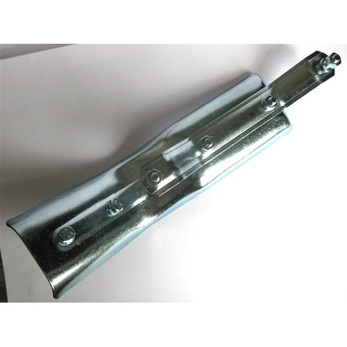 Zinc-plated spare wheel holder for VESPA 50 R SPECIAL ELESTAR first series 9 inch open rim