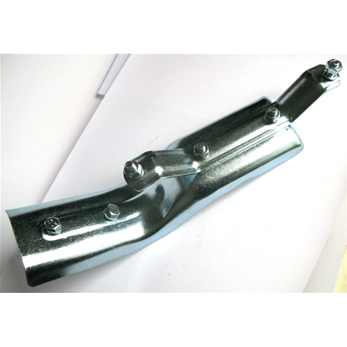 Zinc-plated spare wheel holder for VESPA 50 R SPECIAL ELESTAR first series 9 inch open rim
