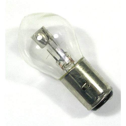 HERT BA20D 6 Volt 25/25 W symmetrische Doppellampenbirne mit BA20D-Fassung für VESPA-Frontscheinwerfer