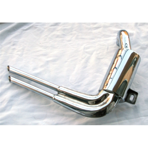 Silenciador réplica ABARTH de acero inoxidable para VESPA 125 150 VL1 VL2 VL3 VB1 VM1T VM2T VN1T VN2T (Faro bajo)