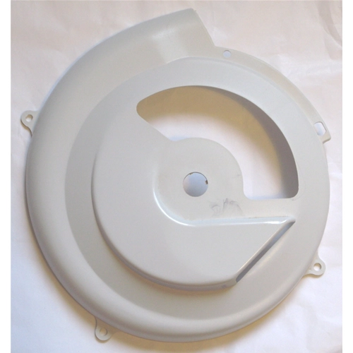 White Moplen Sport Fan Cover for Vespa 50 90 125 Special LRN Primavera ET3 ELESTART
