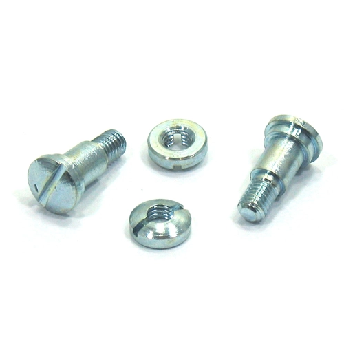 Pair of slotted head screws fixing levers for VESPA VNA1T VNA2T VNB1T VNB2T GS 150 VS1T external cables ro 610328M