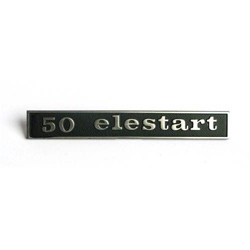 Placa trasera escrita para VESPA 50 ELESTART ro 152512