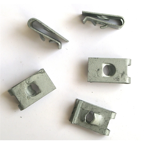 Placa elástica de fijación de 21 x 12 mm para VESPA APE, 1 pieza, referencia CM017416