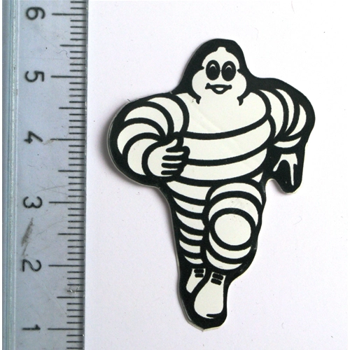 Pegatina pequeña del muñeco MICHELIN para VESPA LAMBRETTA APE