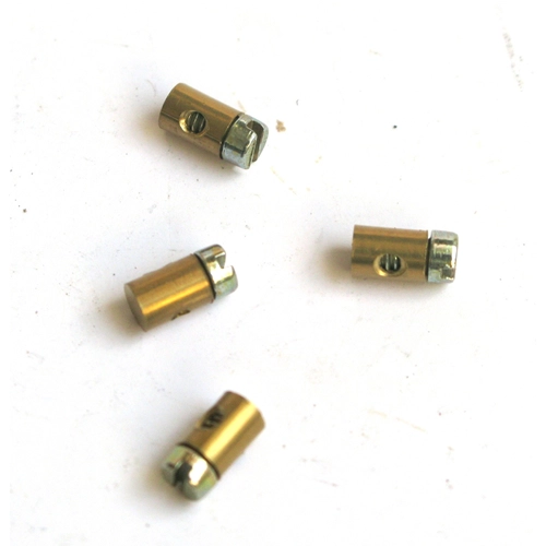 Zylindrische Klemme Ø 4 x 9 mm Kabeldraht Vergaser Gas für VESPA 1 Stück ro 026608 Beschleuniger