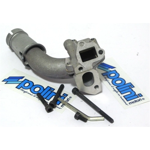 POLINI 215.0200 19 Colector de admisión doble con válvula de láminas VESPA 50 75 90 100 125 NLR SPECIAL PK S XL 2 ORIFICIOS
