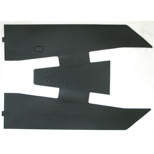 Alfombrilla negra para VESPA PK 50 XL PK125 XL de goma blanda.