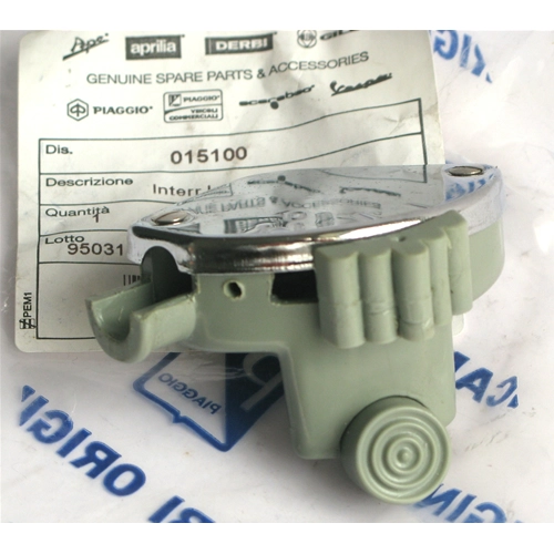 Original PIAGGIO grey light switch for VESPA 125 V30T V31T V32T V33T ro 015100
